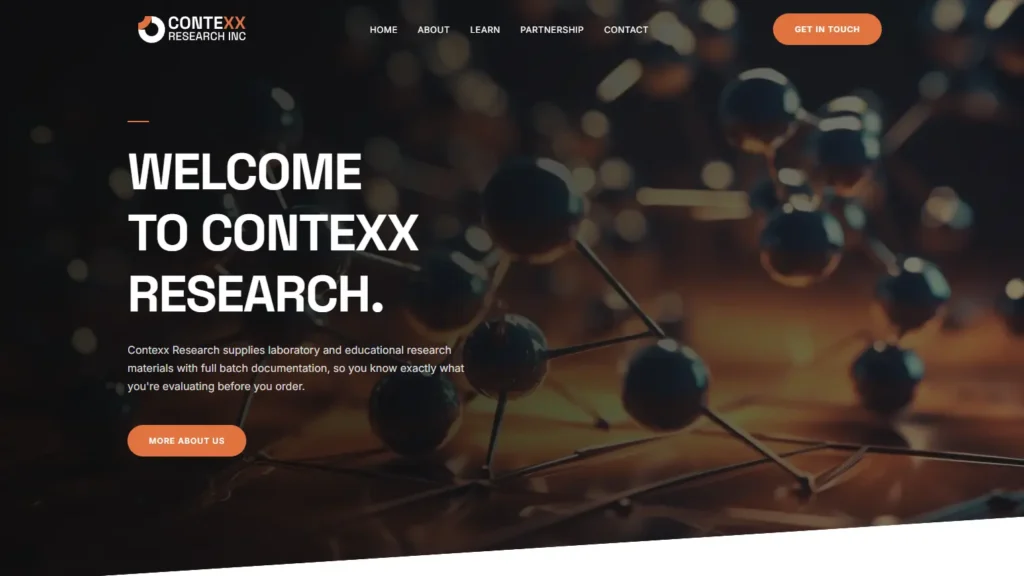 Contexx Research CA — A Compliance First Supplier Site