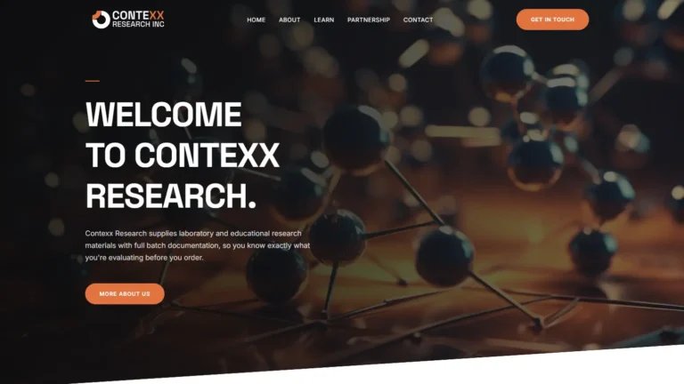 Contexx Research CA — A Compliance First Supplier Site