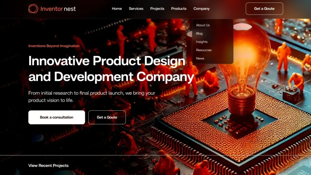 Inventornest — From Idea to Manufactured Product