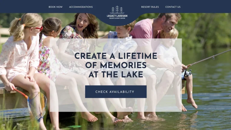 Legacy Lakeside — Booking a Feeling, Not a Room