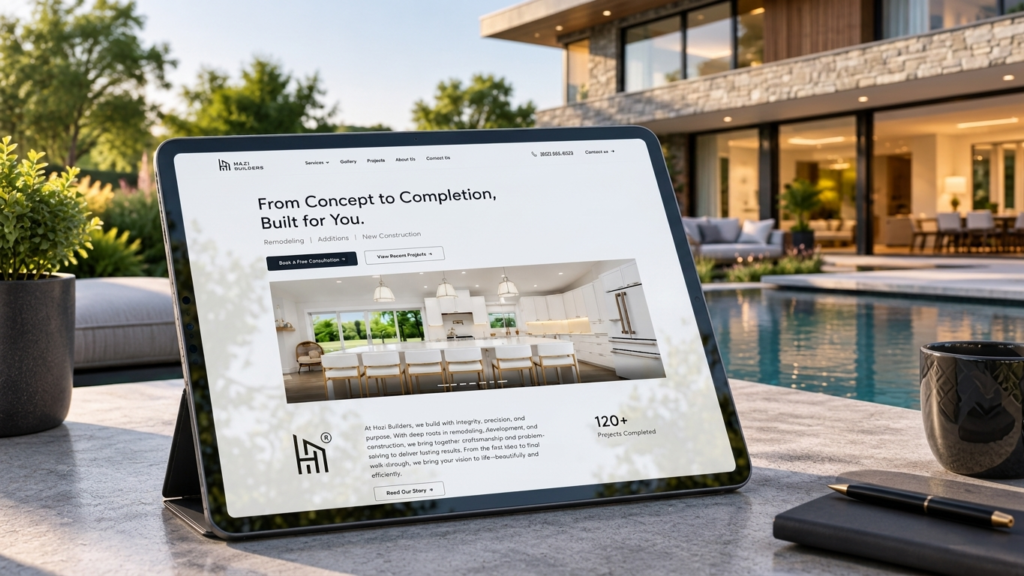 Hazi Builders — Real Estate Developer Site